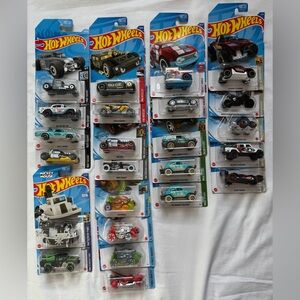 Hot Wheels Assorted Lot Of 24 One Duplicate Rod Squad Baja Blazers 2020-2021